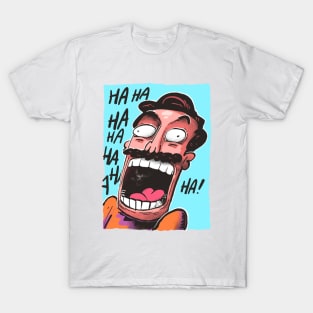 A colorful haha T-Shirt